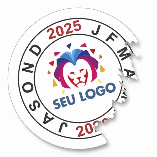 Adesivo Casca de Ovo Corte Contorno