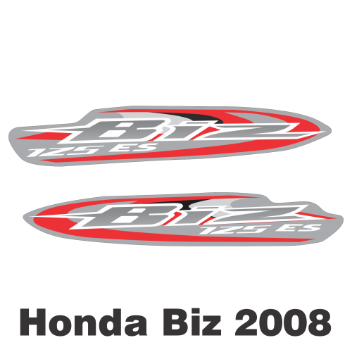 Adesivo Honda Biz 2008 125 ES 