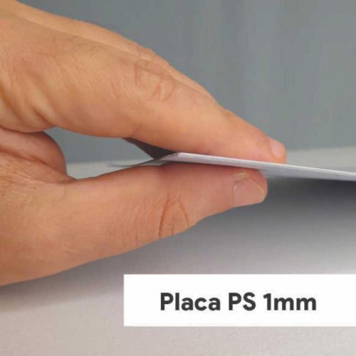 Placa de PVC 1mm Sob Medida