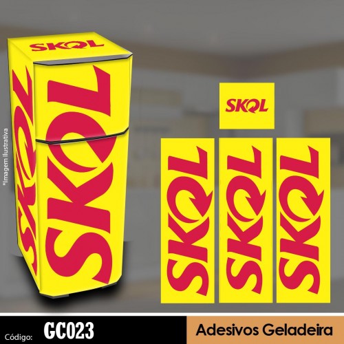 Geladeira Skol 2