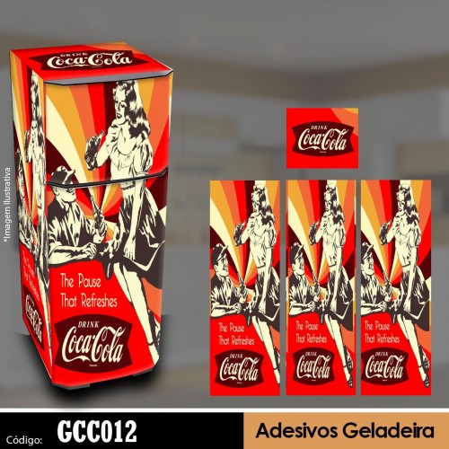 Geladeira Coca Cola 12